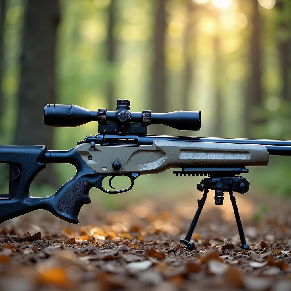 Professional Hunter Field Target air rifle with telescopic scope